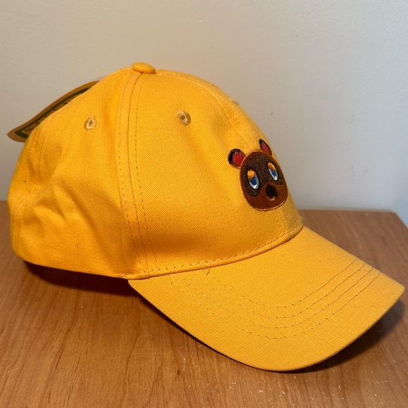 Yellow Culturefly Animal Crossing Tom Nook SnapBack hat - Picture 2 of 7